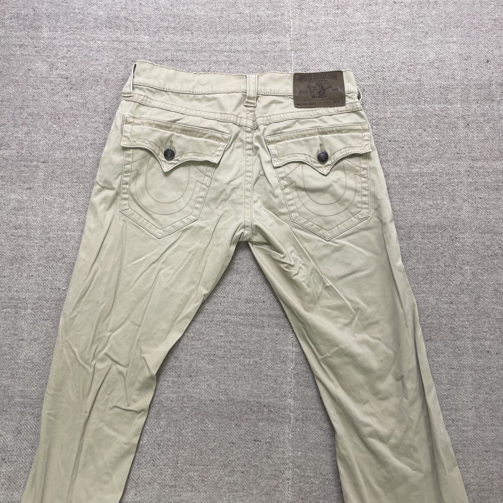 True religion brand jeans mens 32x31 beige